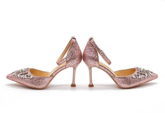 ROSALINE (in Blush Pink Glitter)