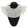 Bib Collar Pearl Necklace
