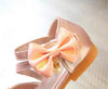 Sequin and Pearls Bow Girls Shoes