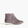 Girls Confetti Glitter Dress Ankle Booties