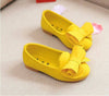 Colorful Big Bow Loafers Dress Shoes