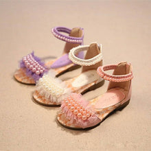  Layer of Lace and Pearls Girls Shoes