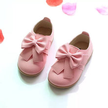  Pink Big Bow Walking Shoes