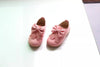 Pink Big Bow Walking Shoes