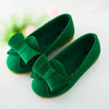 Colorful Big Bow Loafers Dress Shoes