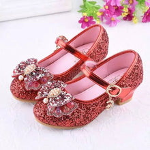  Red Rock Glitter Low Heeled Dress Shoes