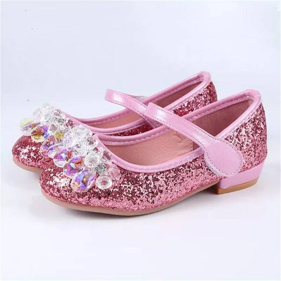 Glitter & Rhinestone Girls Shoes