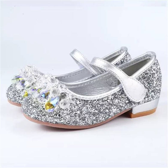 Glitter & Rhinestone Girls Shoes