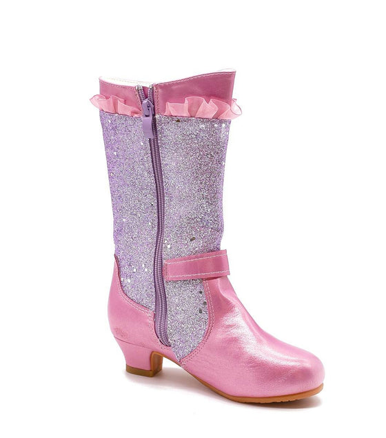 Fairytale Inspired Girls Jeweled Dress Boots