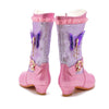 Fairytale Inspired Girls Jeweled Dress Boots