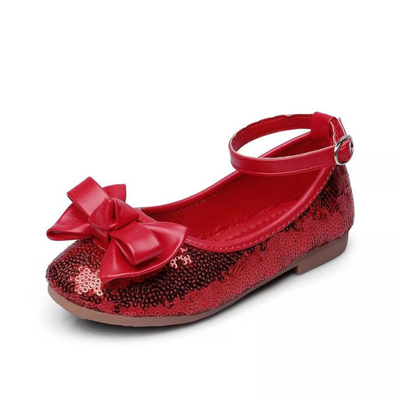 Sequin Glitter Slip On Mary Jane Shoes