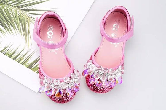 Glitter & Rhinestone Girls Shoes