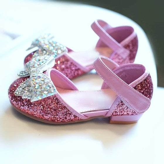 Glitter Rhinestone Dress Shoes
