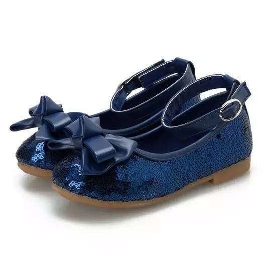 Sequin Glitter Slip On Mary Jane Shoes