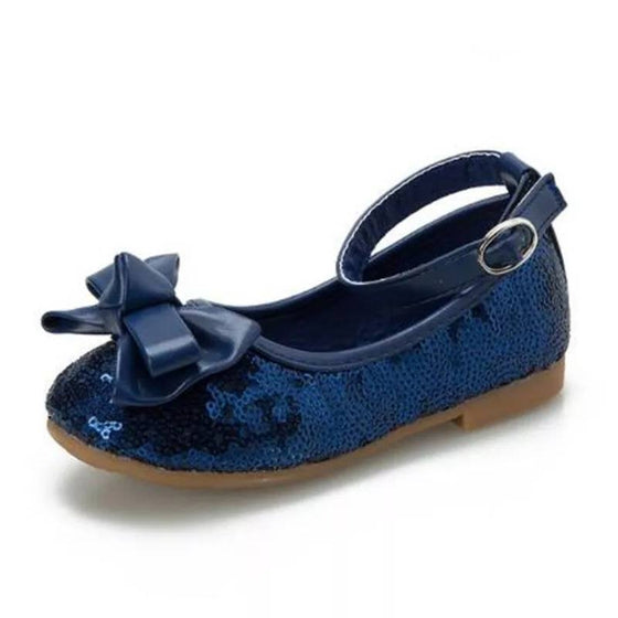 Sequin Glitter Slip On Mary Jane Shoes