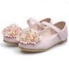 Crystal Floral Bow Flats