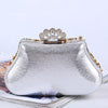 Silver Beaded Sequin Vintage Inspired Evening Bag