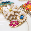 Multi-Color Floral Necklace