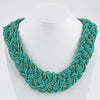 Beaded Collar Statement Necklace