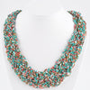 Beaded Collar Statement Necklace