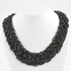 Beaded Collar Statement Necklace