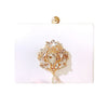 Luxurious Velvet Satchel Bag