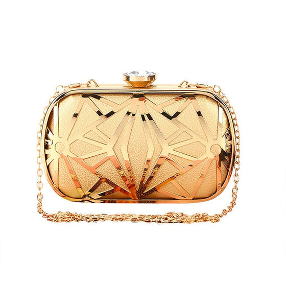 Metallic Hologram Crossbody Bag