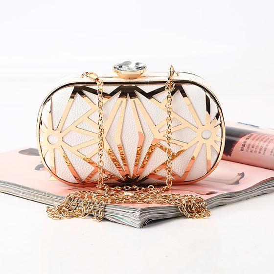 Metallic Hologram Crossbody Bag