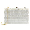 Pastel Infused Stripe Box Bag
