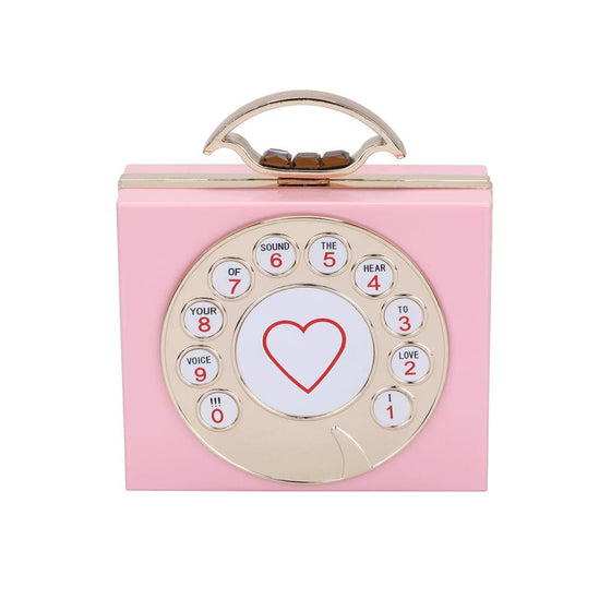 Retro Telephone Dial Hand Bag