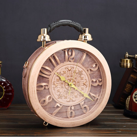 Real Clock Handbag