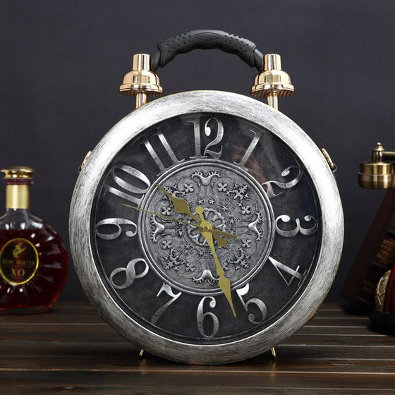 Real Clock Handbag