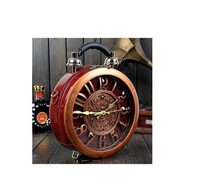Real Clock Handbag