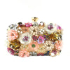 Crystal Floral Beaded Bag